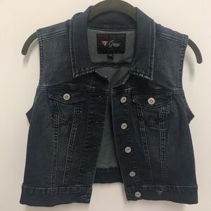 Guess Jean Jacket Vest